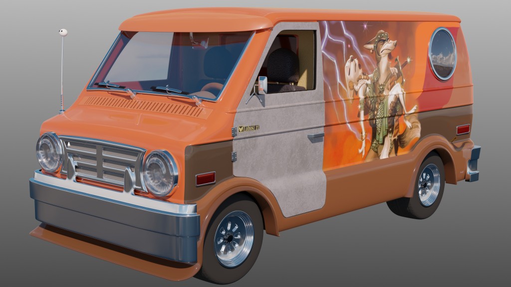 Finnick's van from Zootopia preview image 1